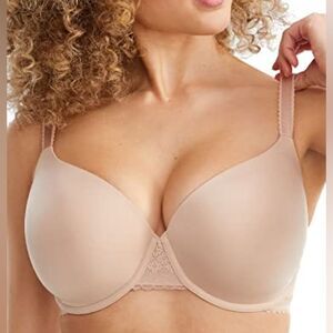 Bare Necessities Demi Geo Lace T-Shirt Bra 38H Hazel B10245LACE NEW Underwire